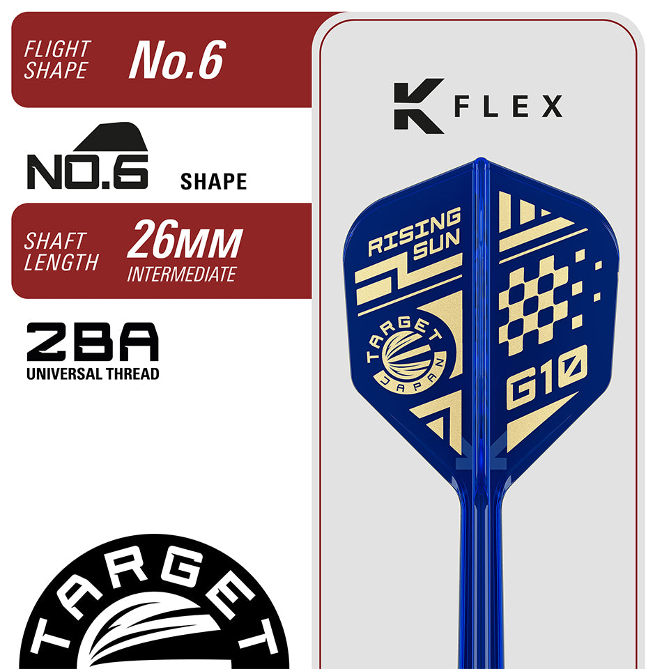 Target Rising Sun G10.5 Soft Tip Darts - 21.5gm