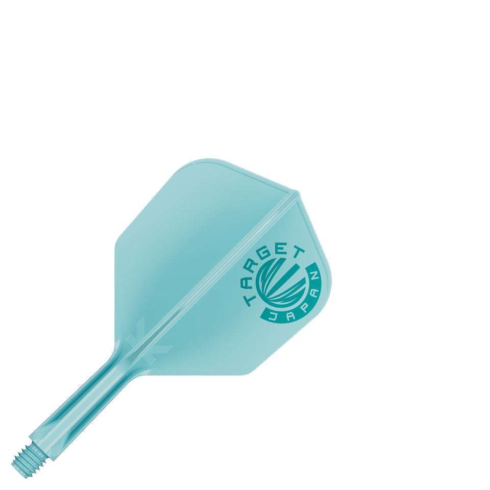 Target Japan Logo K-Flex Flight System - No6 Short Aquamarine