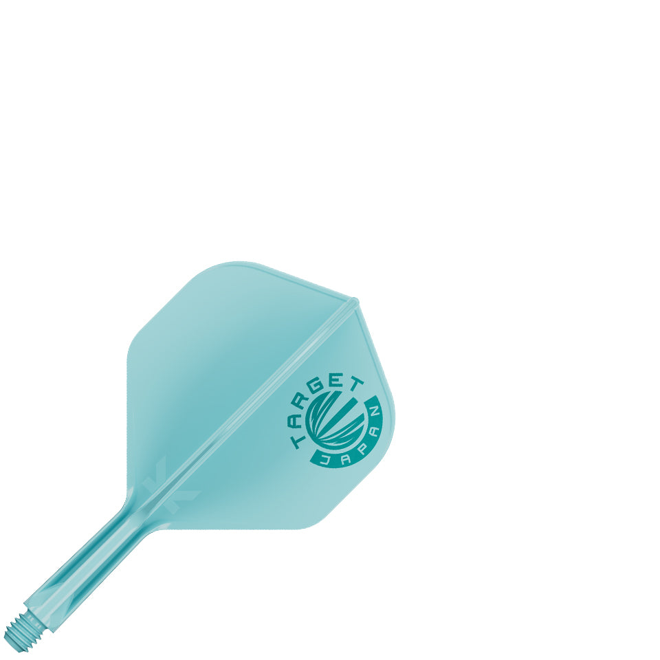 Target Japan Logo K-Flex Flight System - No2 Short Aquamarine