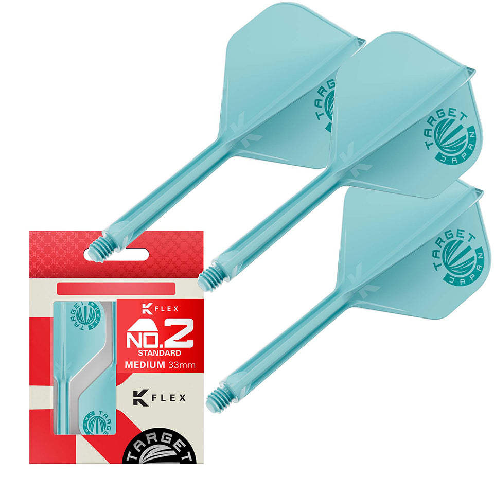 Target Japan Logo K-Flex Flight System - No2 Medium Aquamarine