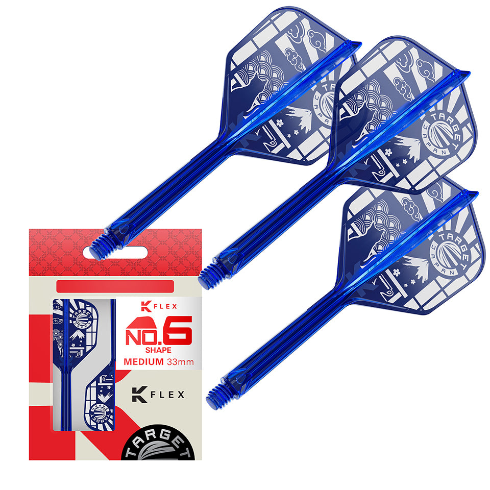 Target Japan Limited Edition K-Flex Flight System - No6 Medium