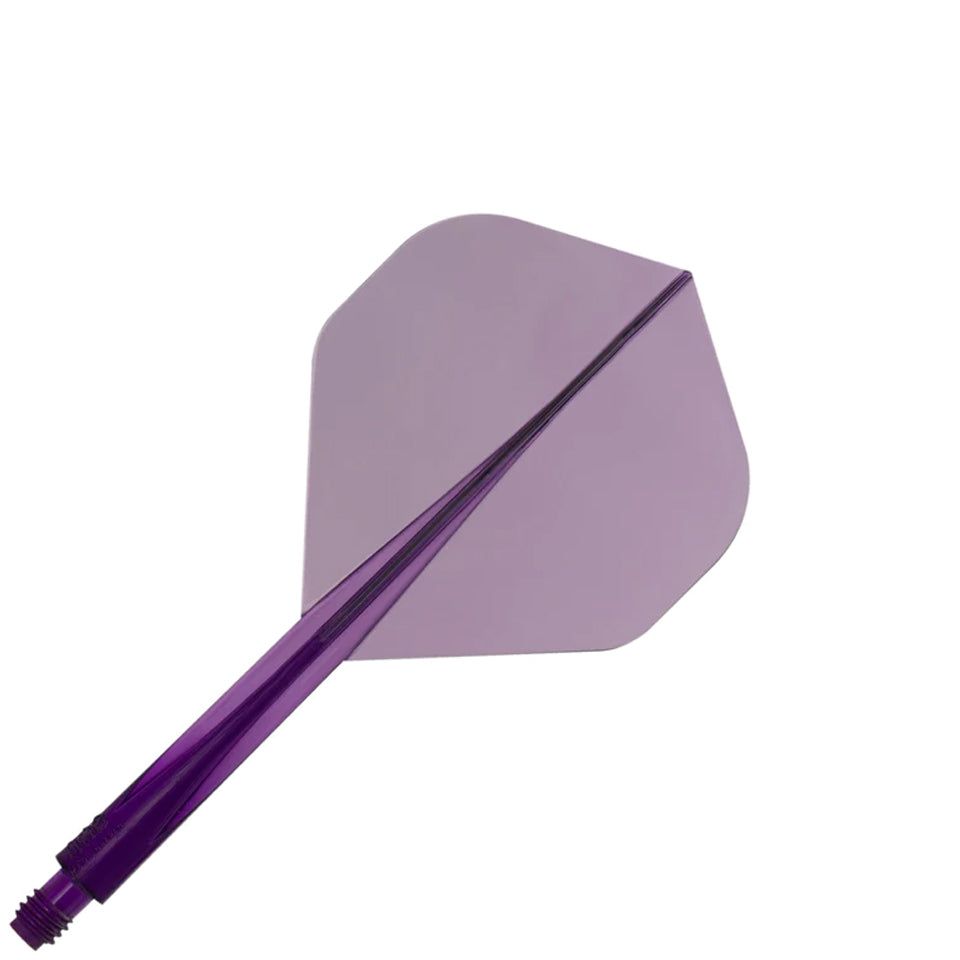 Condor Axe Flight System - Standard Clear Purple (S)