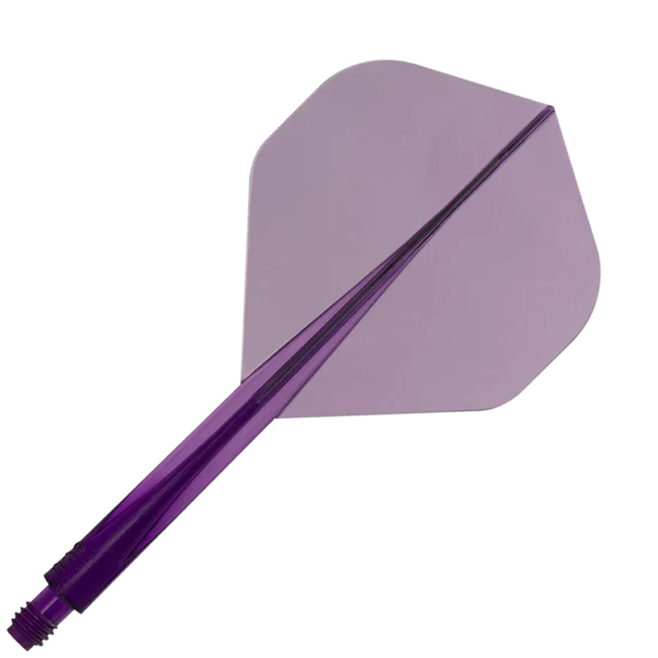 Condor Axe Flight System - Standard Clear Purple (M)