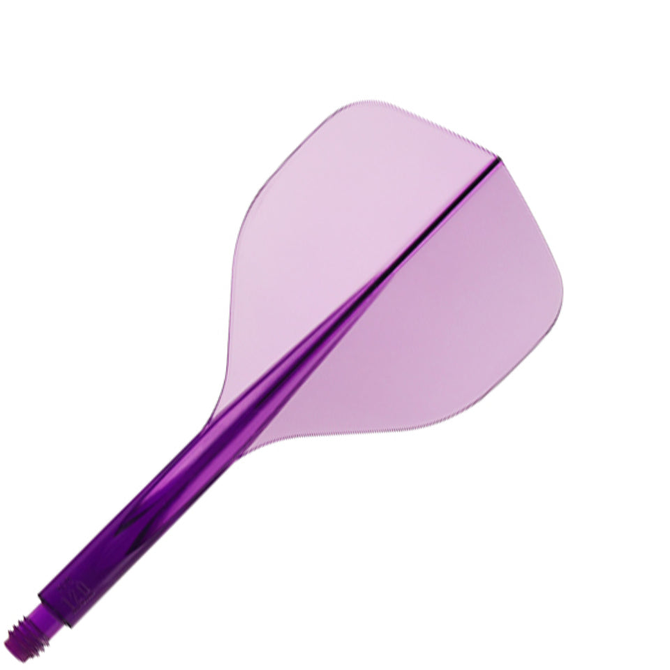 Condor Axe 120 Flight System - Standard Clear Purple (S)