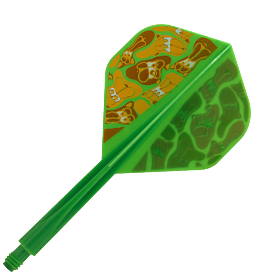 Condor Axe G.T Monster 3 Flight System - Standard Green (L)