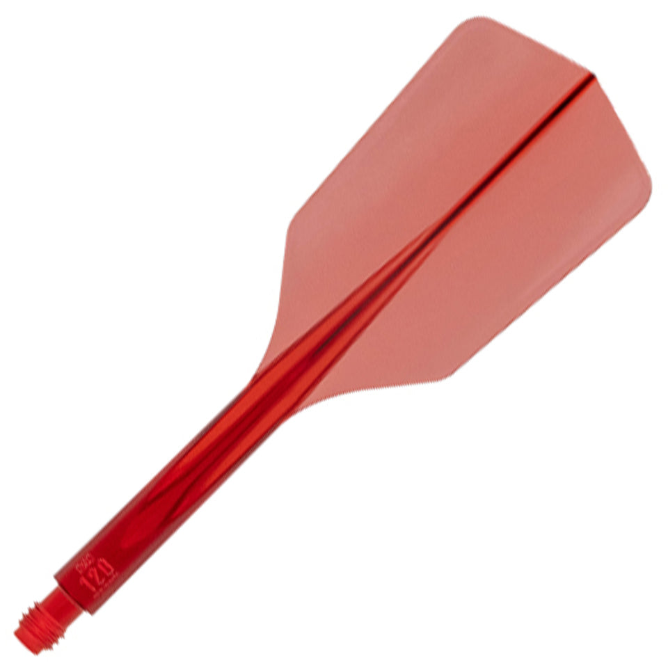 Condor Axe 120 Flight System - Slim Clear Red (L)