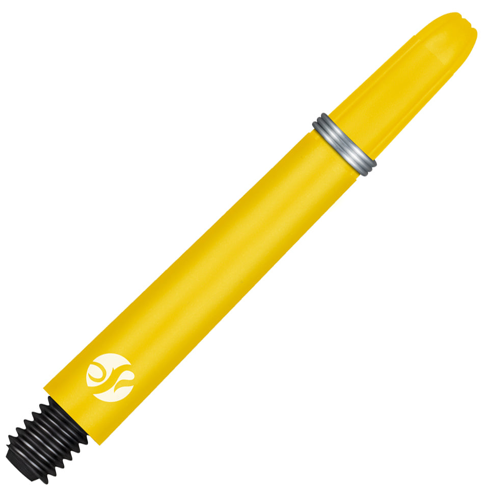 Shot Koi Carbon Color Dart Shafts - Medium Yellow