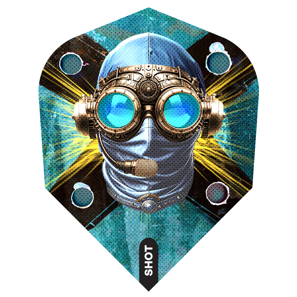 Shot Badlands Tova Darts Flights - Shape