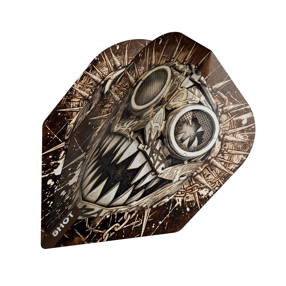 Shot Gnarly Gnasha Dart Flights  -  Shape