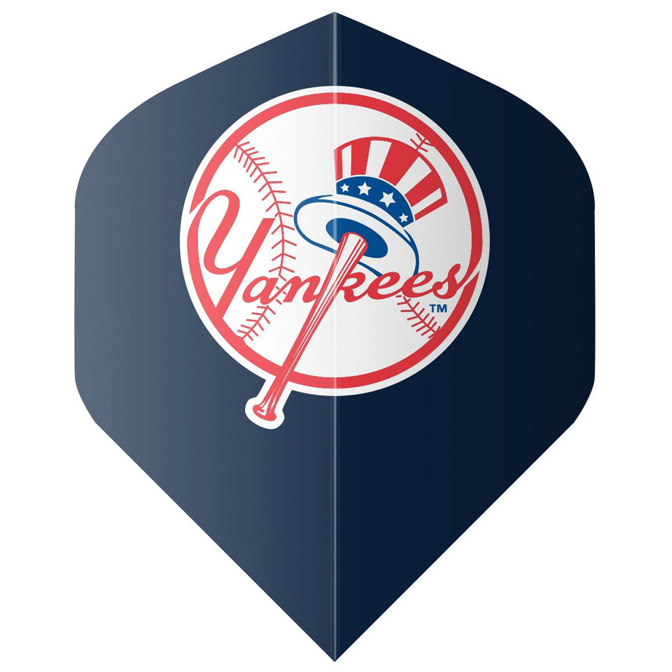 Shot Official New York Yankees Dart Flights - Standard