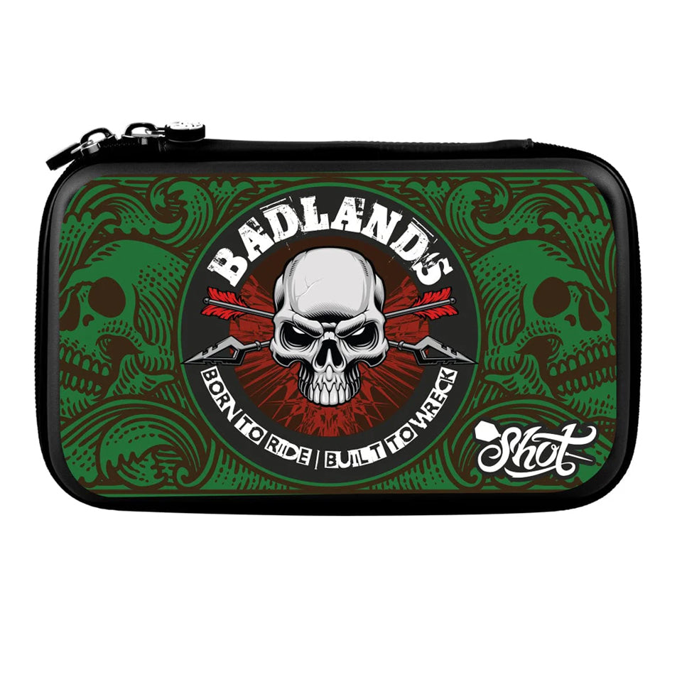Shot Badlands Tactical Dart Case - Green