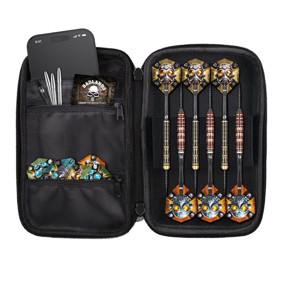 Shot Badlands Tactical Dart Case - Blue