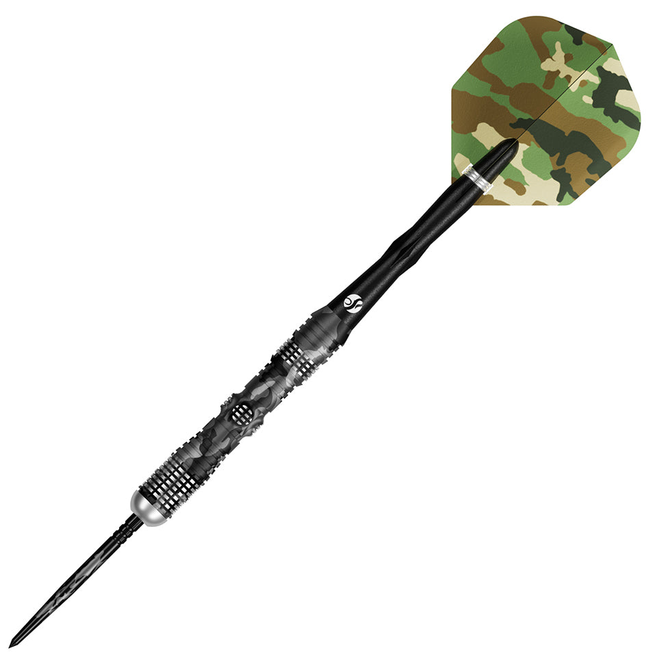 Shot Camo Longshot Turbo Point Steel Tip Darts - 23gm