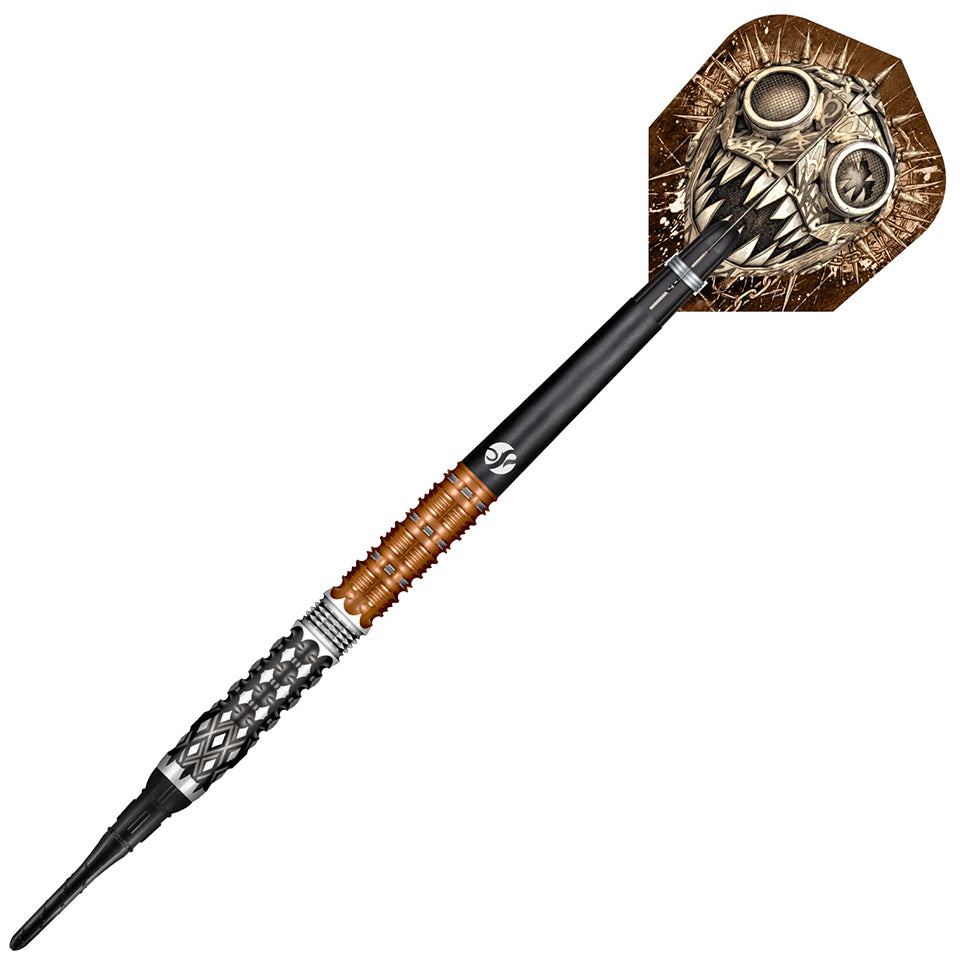 Shot Gnarly Gnasha Turbo Point Soft Tip Darts - 20gm