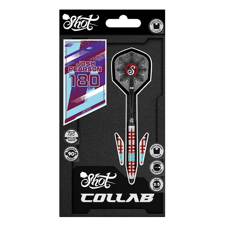 Shot Collab Josh Pearson Steel Tip Darts - 23gm
