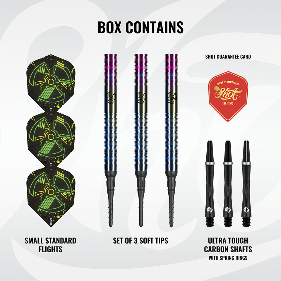 Shot Pro Series Stowe Buntz 3.0 Soft Tip Darts - 21gm