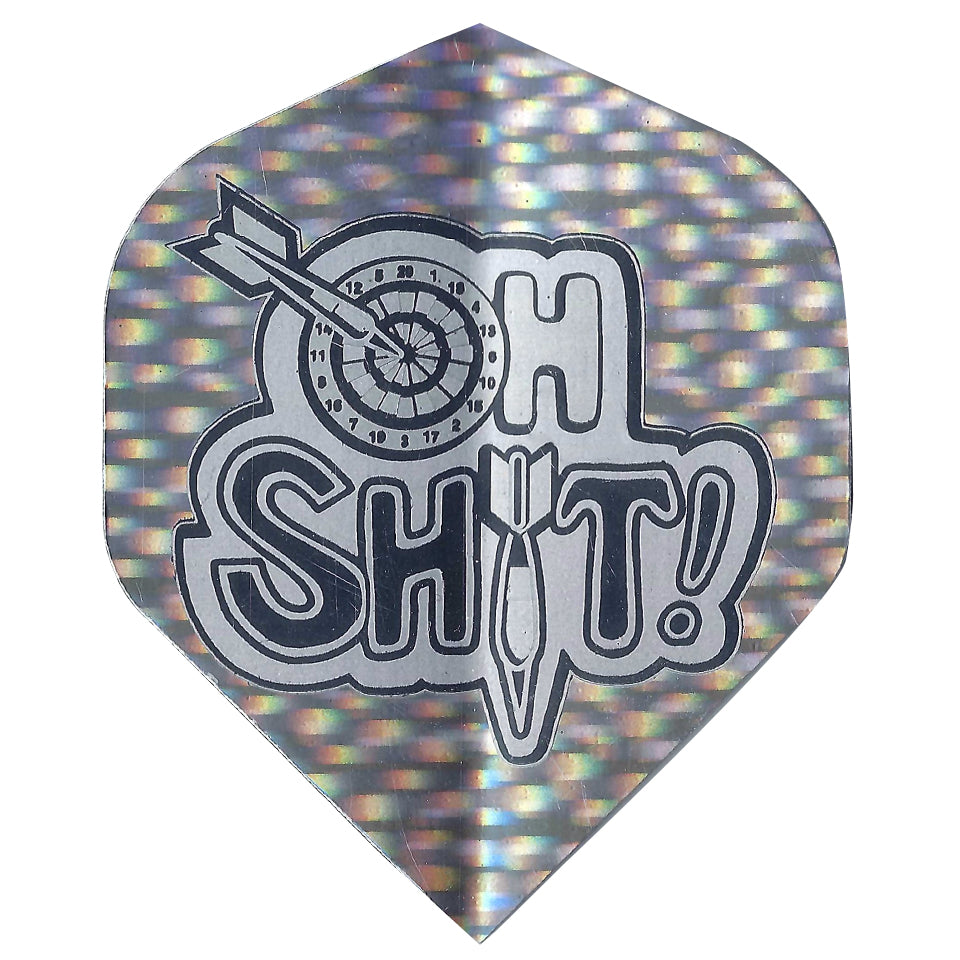 Dart Pros Holographic Oh Shit! Dart Flights - Standard