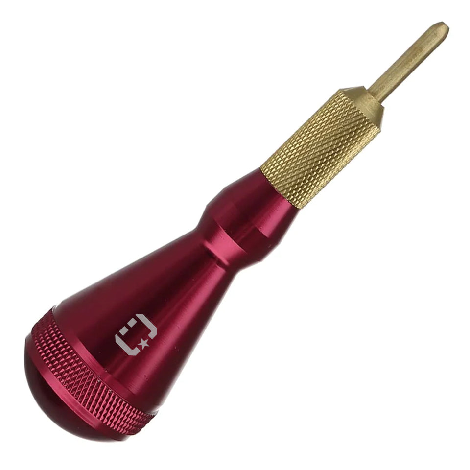 Colonial Metal Tip Punch Tool - Red