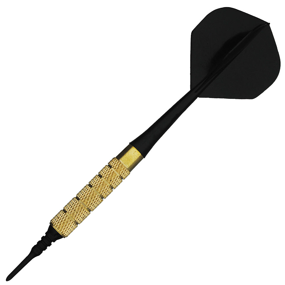 Colonial Bar Soft Tip Darts - 16gm Black