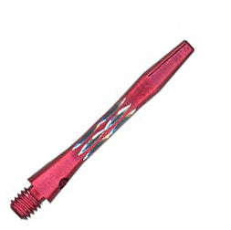 Sparkle Dart Shafts - Short Red