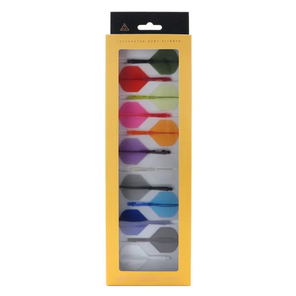 Cuesoul Rost 77 Integrated Dart Flights - Standard (L) 33mm (12 Pieces)