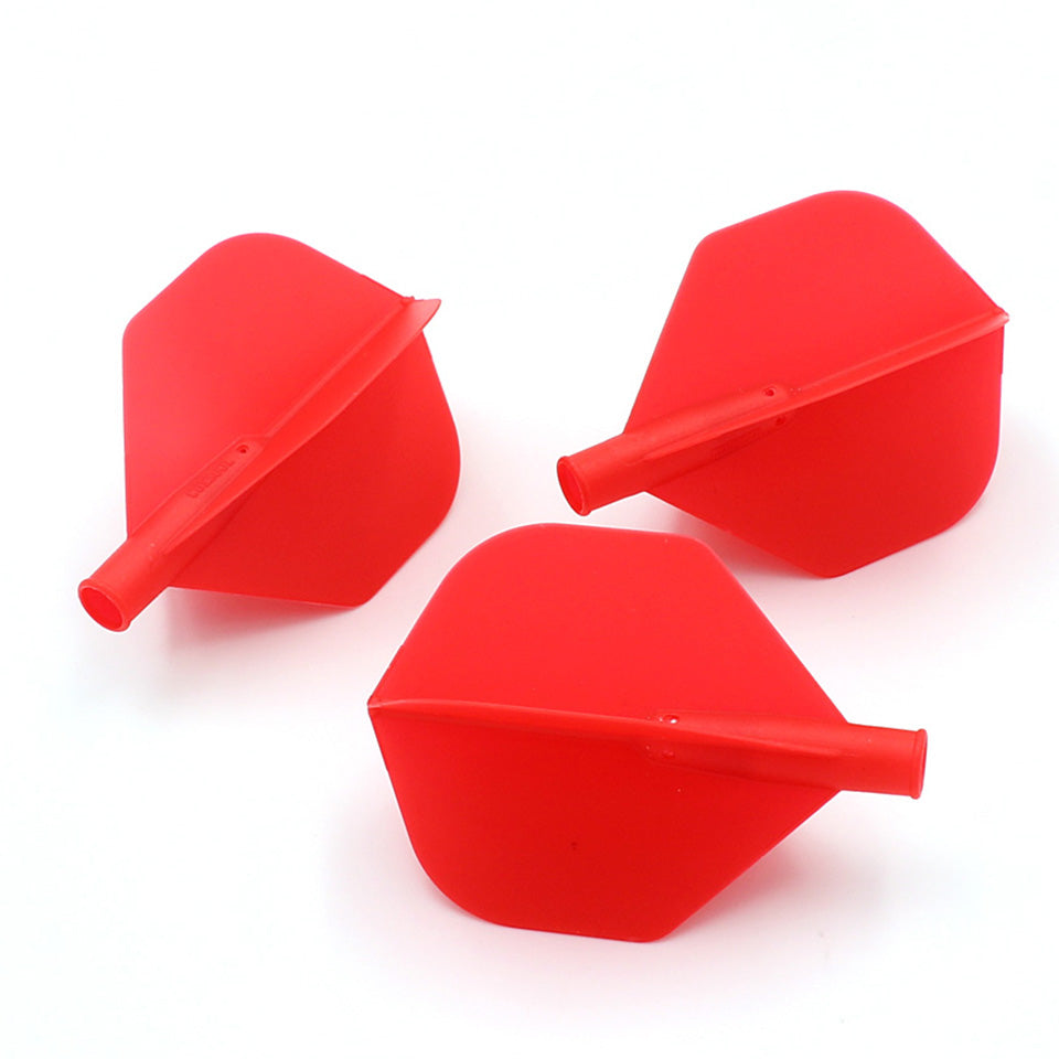 Cuesoul Tero AK4 Dart Flights - Standard Red