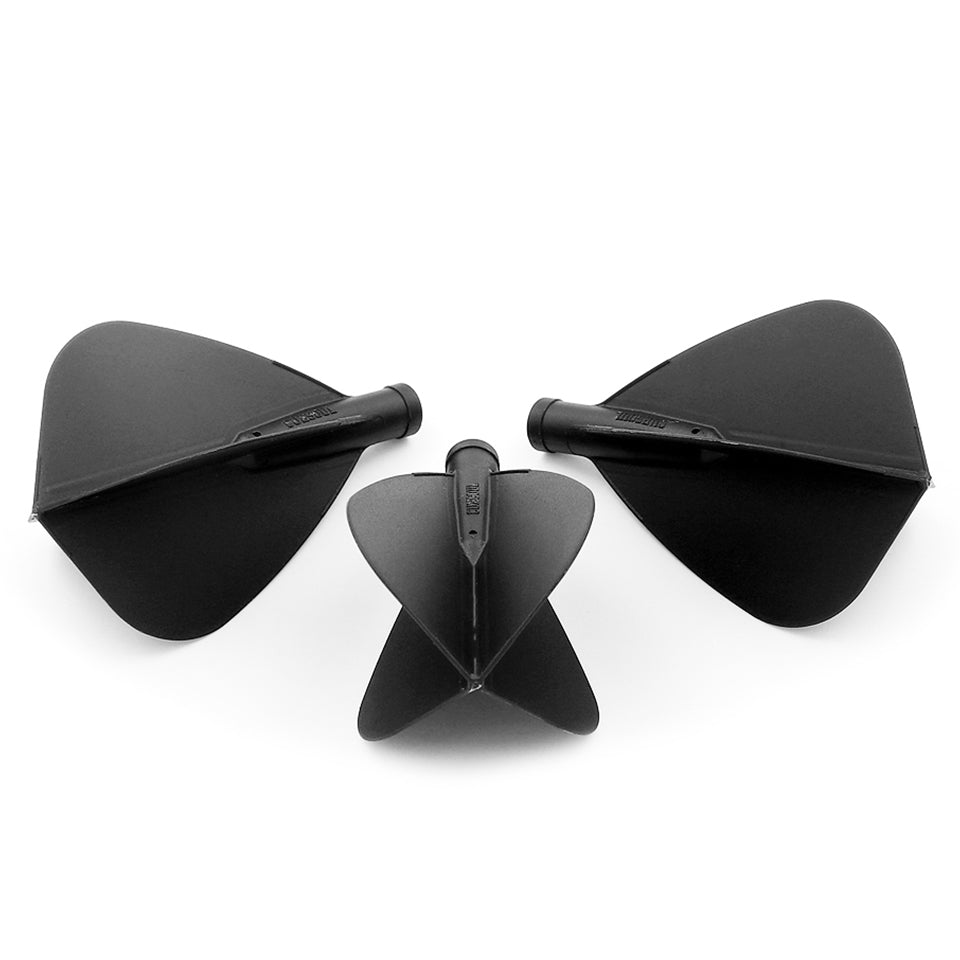 Cuesoul Tero AK4 Dart Flights - Kite Black