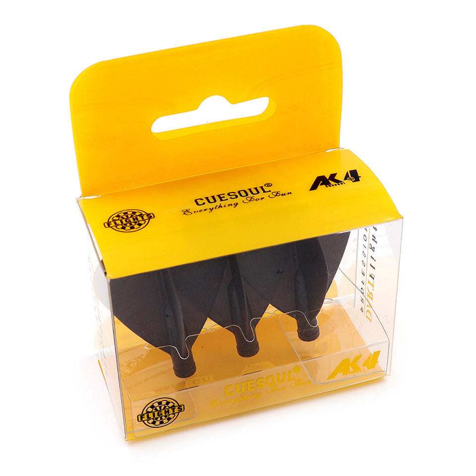 Cuesoul Tero AK4 Dart Flights - Kite Black