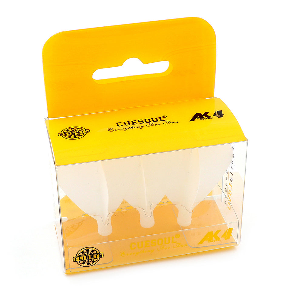 Cuesoul Tero AK4 Dart Flights - Kite White