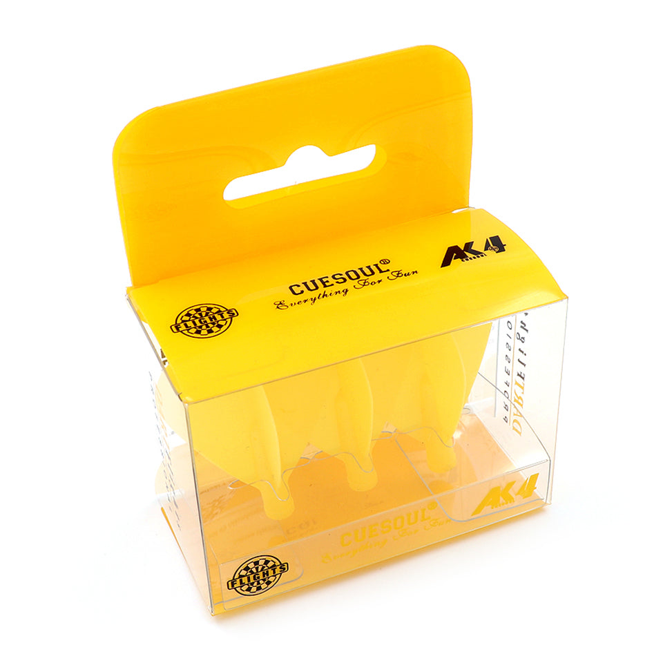 Cuesoul Tero AK4 Dart Flights - Kite Yellow