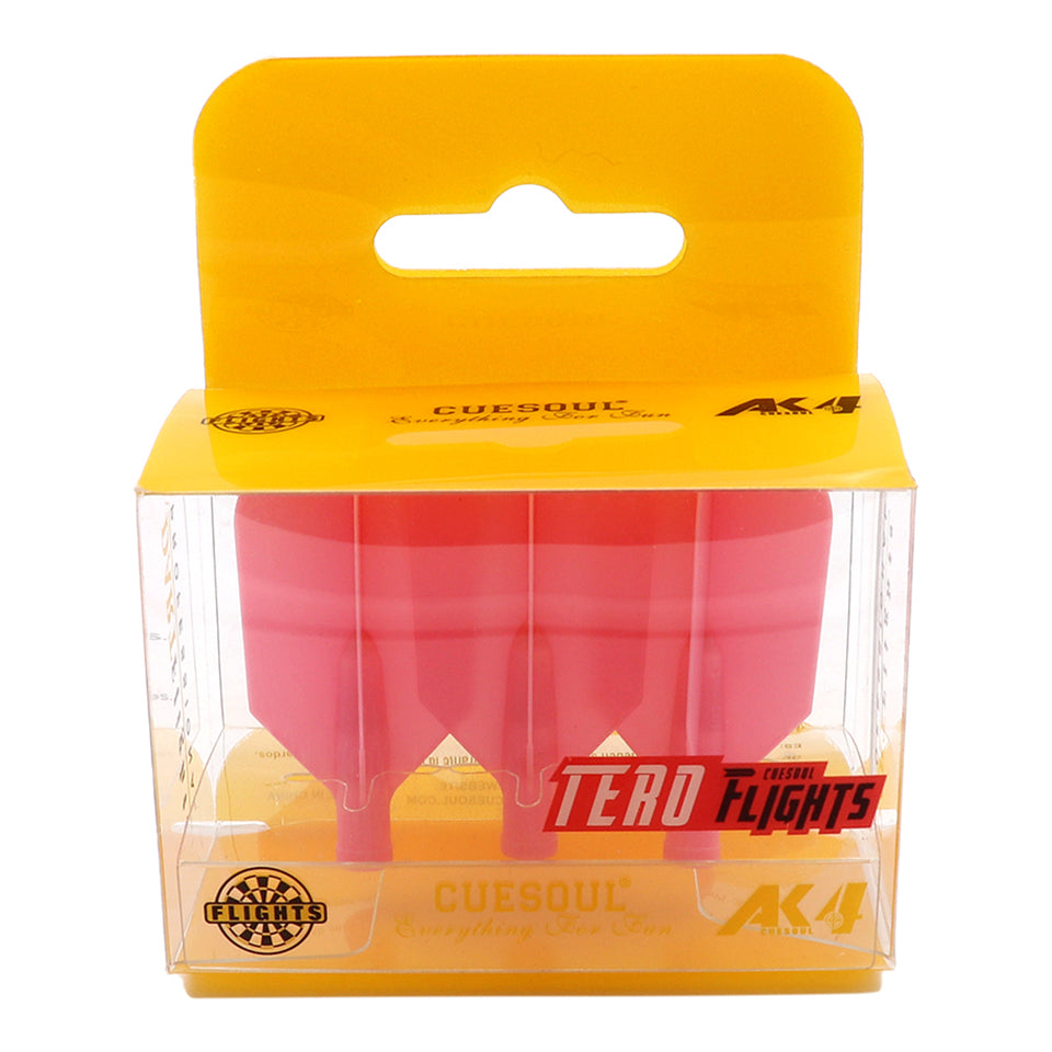 Cuesoul Tero AK4 Dart Flights - Slim Pink