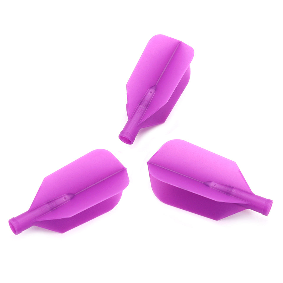 Cuesoul Tero AK4 Dart Flights - Slim Purple