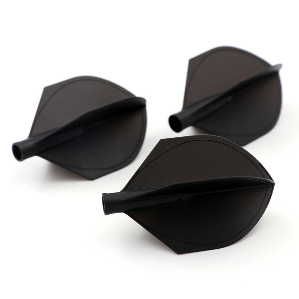 Cuesoul Tero AK4 Dart Flights - Shield Black