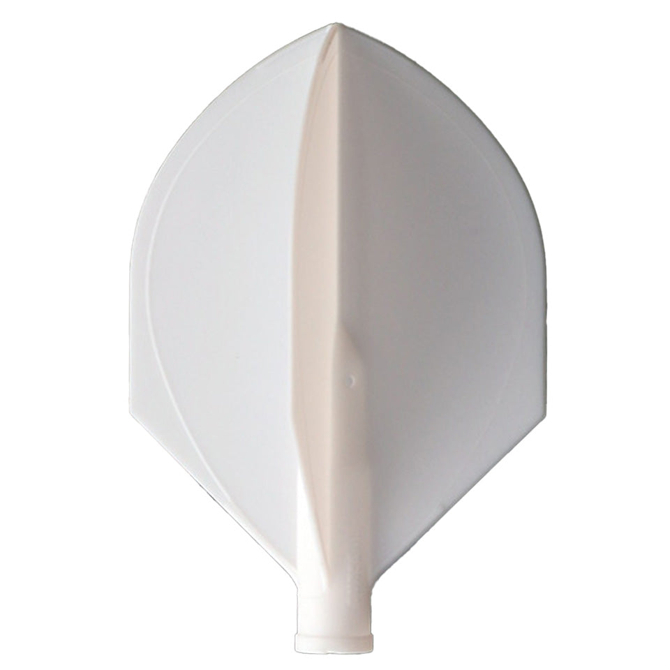 Cuesoul Tero AK4 Dart Flights - Shield White