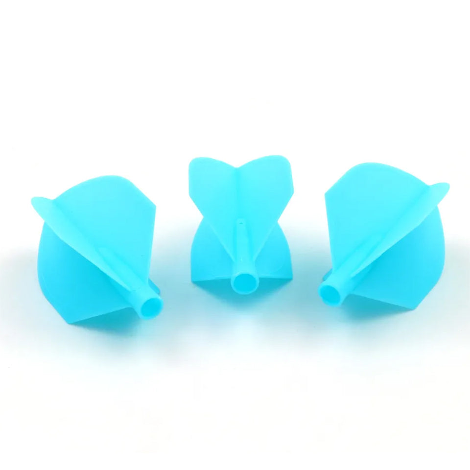 Cuesoul Tero AK4 Dart Flights - Shield Blue