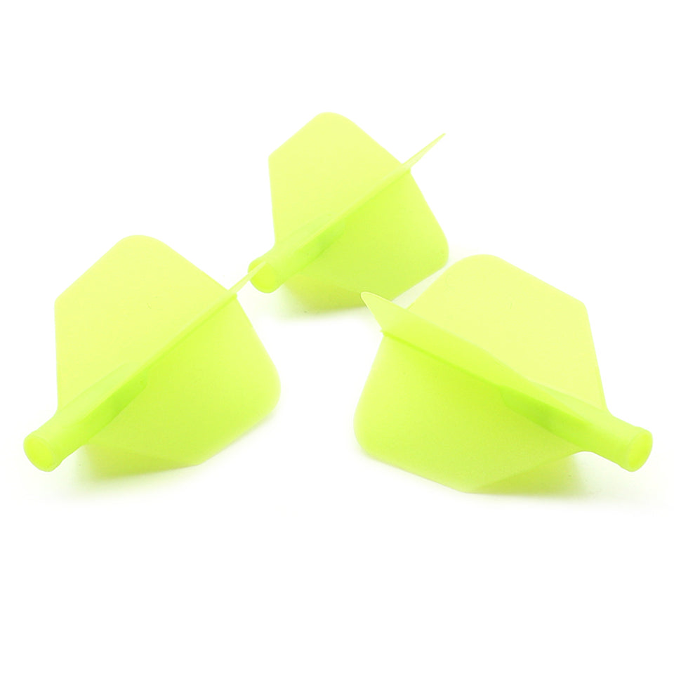 Cuesoul Tero AK4 Dart Flights - Big Wing Green