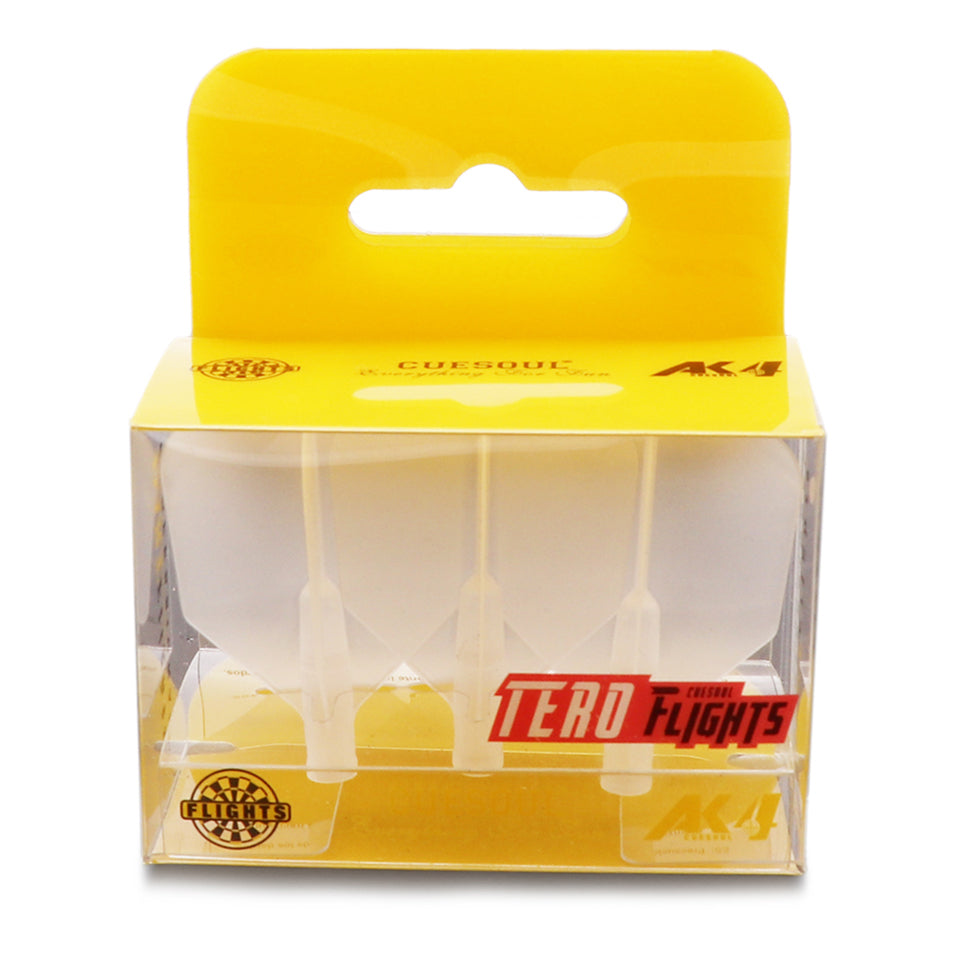 Cuesoul Tero AK4 Dart Flights - Big Wing Ice