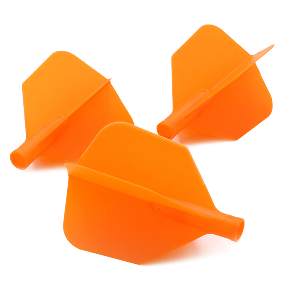 Cuesoul Tero AK4 Dart Flights - Big Wing Orange
