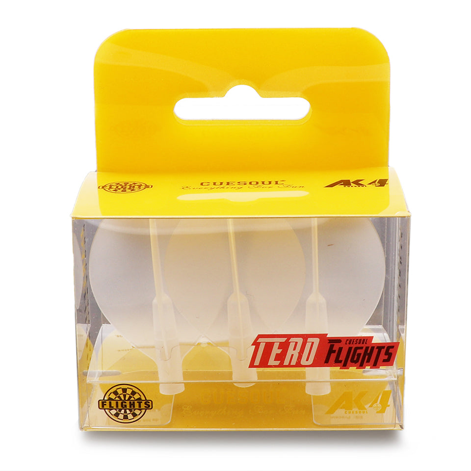 Cuesoul Tero AK4 Dart Flights - Teardrop Ice