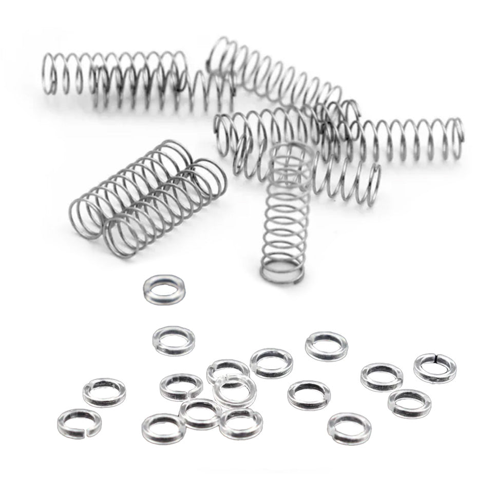Cuesoul Replacement Rings & Springs - Clear