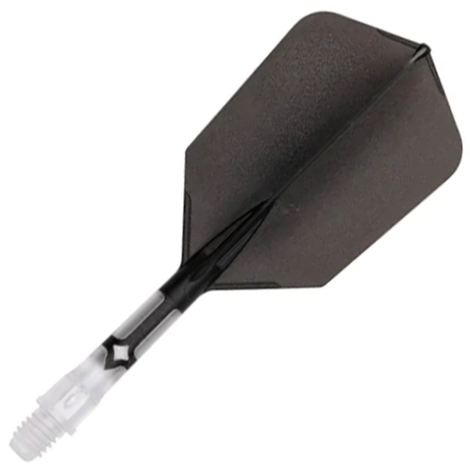 Cuesoul Rost T19 Integrated Dart Flights - Slim Black (L) 33mm