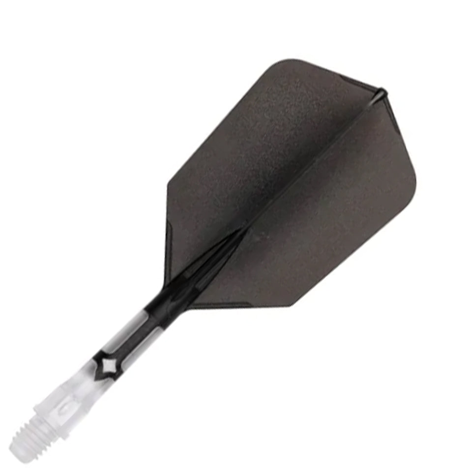 Cuesoul Rost T19 Integrated Dart Flights - Slim Black (M) 28mm