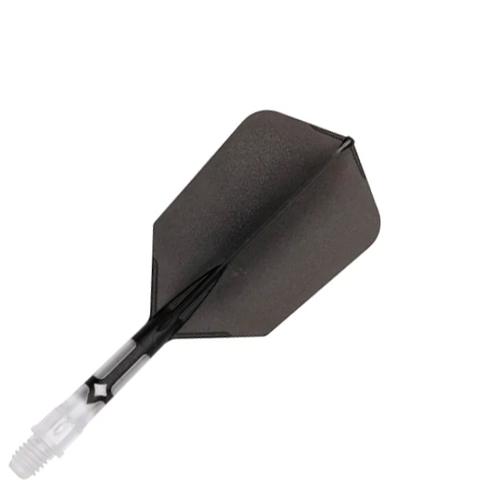 Cuesoul Rost T19 Integrated Dart Flights - Slim Black (S) 23mm