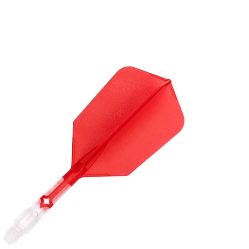 Cuesoul Rost T19 Integrated Dart Flights - Slim Red (S) 23mm