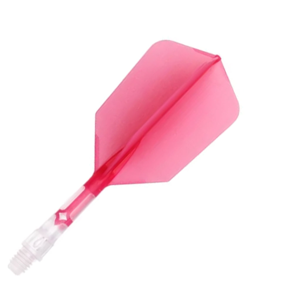 Cuesoul Rost T19 Integrated Dart Flights - Slim Pink (M) 28mm