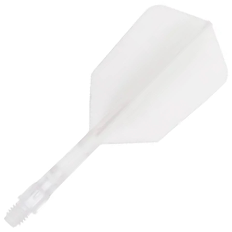 Cuesoul Rost T19 Integrated Dart Flights - Slim White (L) 33mm