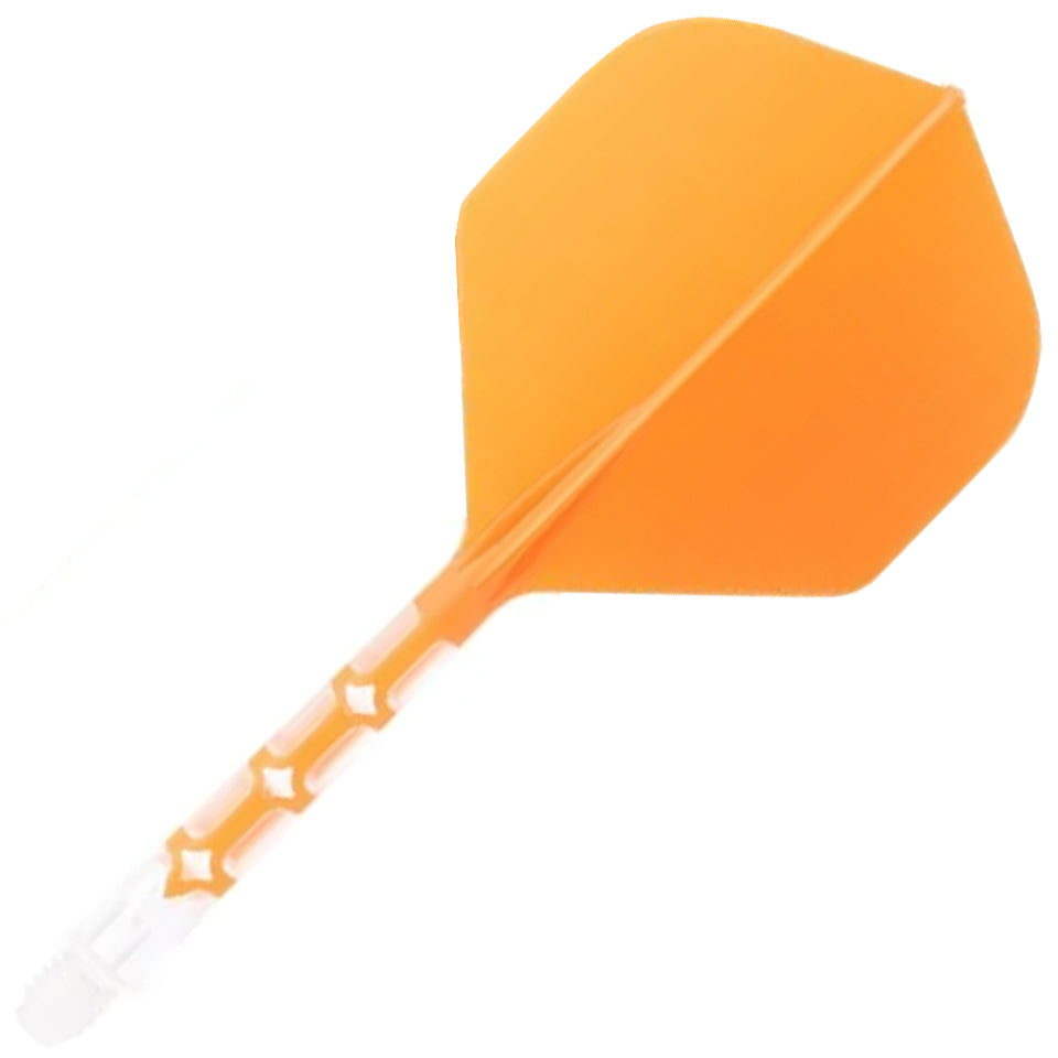 Cuesoul Rost T19 Integrated Dart Flights - Standard Orange (L) 33mm