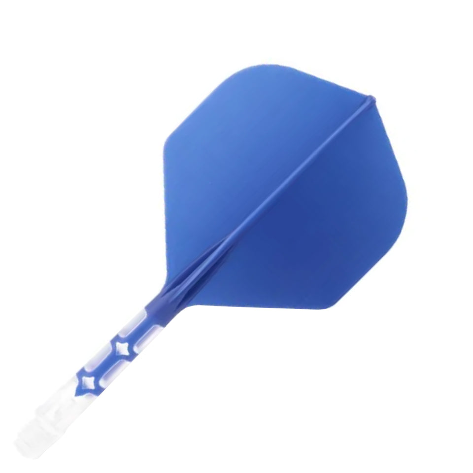 Cuesoul Rost T19 Integrated Dart Flights - Standard Blue (M) 28mm