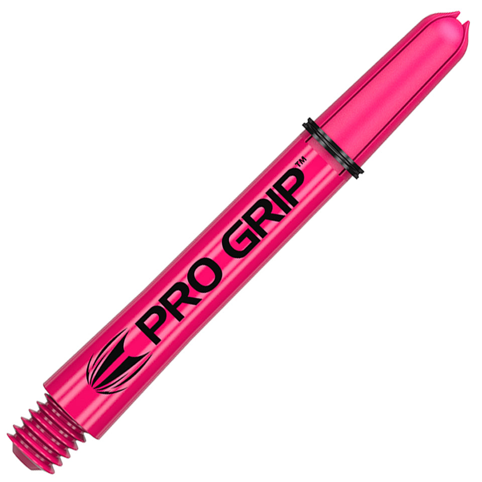 Target Pro Grip Nylon Dart Shafts - Medium Pink (3 Sets)