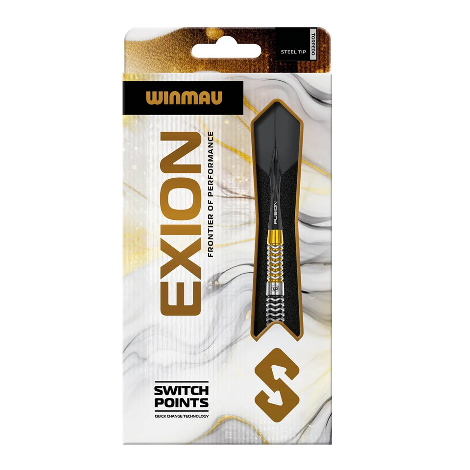 Winmau Exion Torpedo Switch Point Steel Tip Darts - 24gm